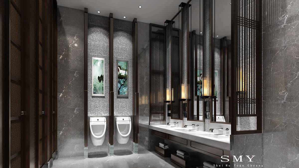 酒店公共衛(wèi)生間設計裝飾